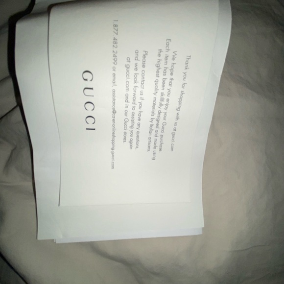 GUCCI belt Marmont leather with shiny gold buckle - Picture 12 of 13